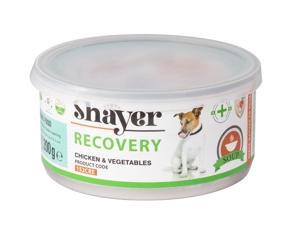  کنسرو ریکاوری سگ شایر مدل Chicken & Vegetable 