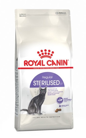  غذای خشک گربه بالغ عقیم شده رویال کنین 