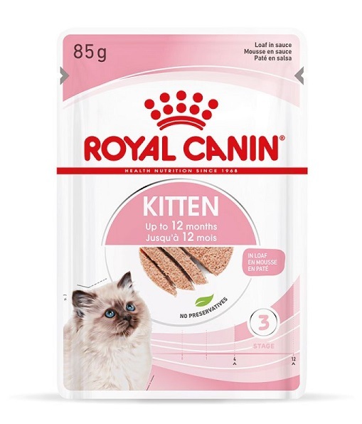  پوچ رویال کنین کیتن Kitten در لوف وزن 85 گرم 