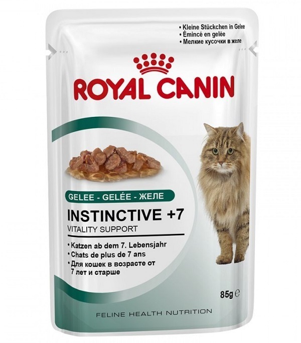  پوچ ژله ای گربه مسن اینستینکتیو رویال کنین 