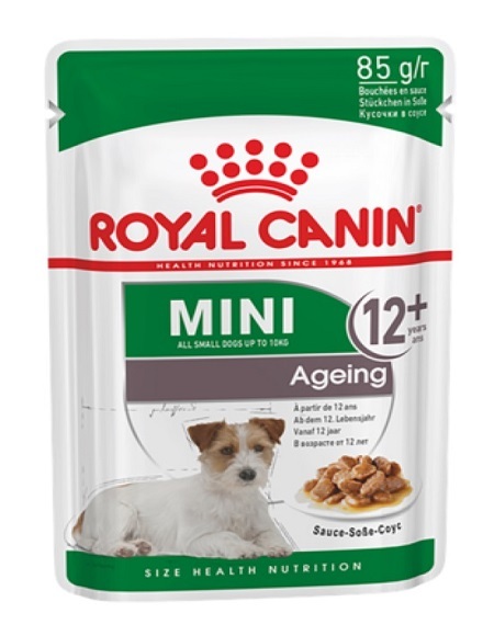  پوچ سگ مسن نژاد کوچک مینی ایجینگ رویال کنین 