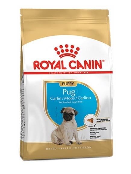 غذای خشک توله نژاد پاگ رویال کنین 