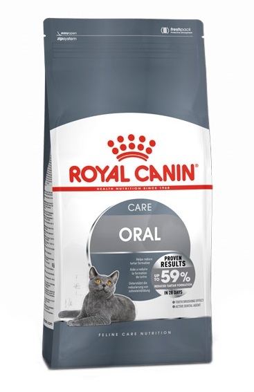 غذای مراقبت دهان و دندان گربه اورال کر رویال کنین 