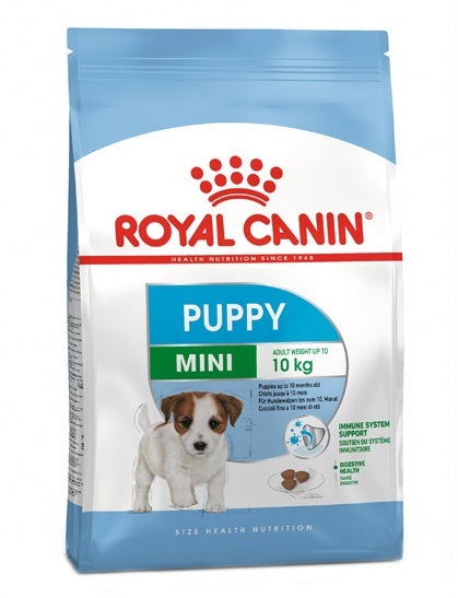  غذای خشک توله سگ مینی پاپی رویال کنین 