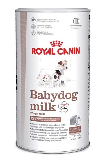 شیرخشک توله سگ رویال کنین مدل بیبی داگ میلک