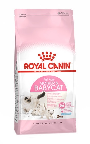 غذای خشک بچه گربه و مادر شیرده رویال کنین